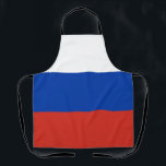 Tablier Drapeau de la Russie<br><div class="desc">Drapeau patriotique de la Russie.</div>