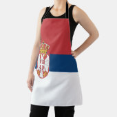 Tablier Drapeau de la Serbie (Insitu)