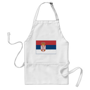 Tablier Drapeau de la Serbie