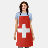 Tablier Drapeau de la Suisse (Porté)