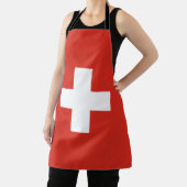 Tablier Drapeau de la Suisse (Insitu)