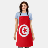 Tablier Drapeau de la Tunisie (Porté)