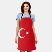 Tablier Drapeau de la Turquie (Porté)