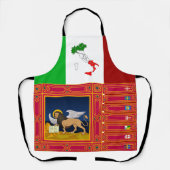 Tablier Drapeau de la Vénétie (Italie) (Recto)
