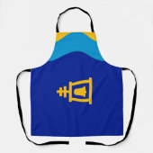 Tablier Drapeau de la ville de Riverside Apron (Recto)