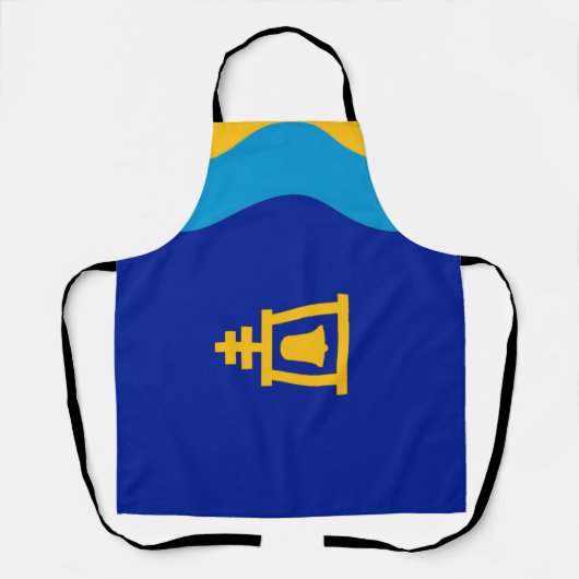 Tablier Drapeau de la ville de Riverside Apron (Recto)