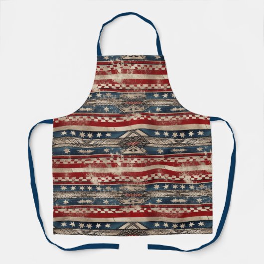 Tablier Drapeau de l'Amérique occidentale (Recto)