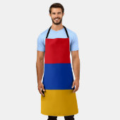 Tablier Drapeau de l'Arménie (Porté)