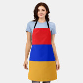 Tablier Drapeau de l'Arménie (Porté)