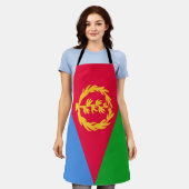 Tablier Drapeau de l'Érythrée (Porté)