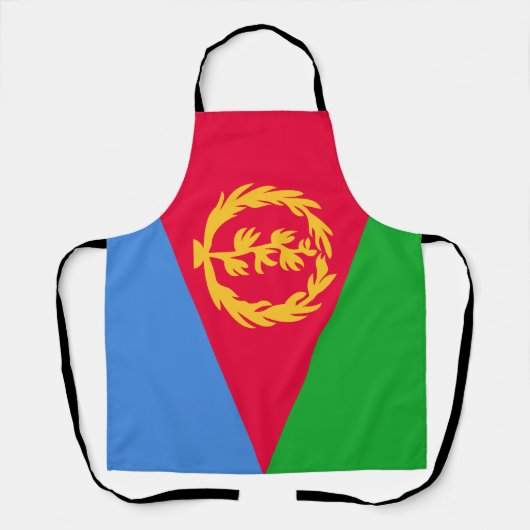 Tablier Drapeau de l'Érythrée (Recto)