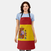 Tablier Drapeau de l'Espagne (Porté)