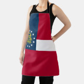 Tablier Drapeau de l'État de Géorgie (Insitu)