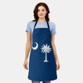 Tablier Drapeau de l'État de la Caroline du Sud (Porté)