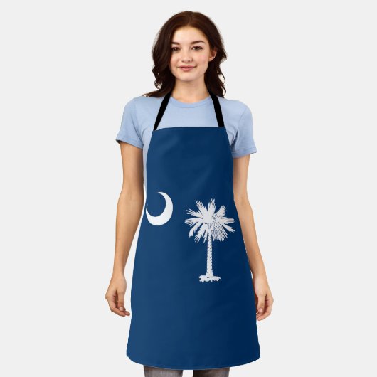 Tablier Drapeau de l'État de la Caroline du Sud (Porté)