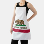 Tablier Drapeau de l'État de la République de Californie (Insitu)