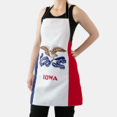 Tablier Drapeau de l'État de l'Iowa (Insitu)