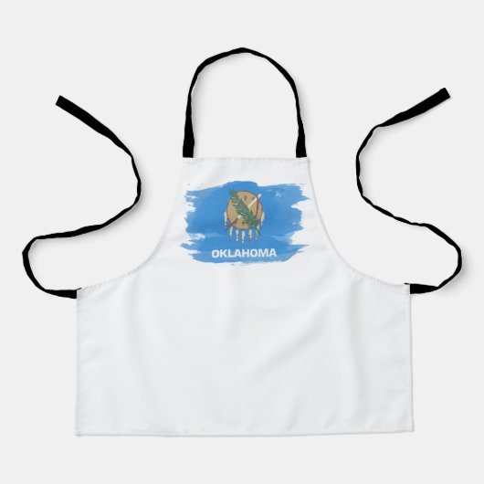 Tablier Drapeau de l'état de l'Oklahoma, Oklahoma (Recto)