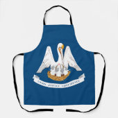 Tablier Drapeau de l'État de Louisiane (Recto)