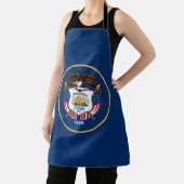 Tablier Drapeau de l'État de l'Utah (Insitu)