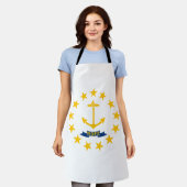 Tablier Drapeau de l'État de Rhode Island (Porté)