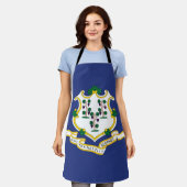 Tablier Drapeau de l'État du Connecticut (Porté)