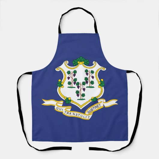 Tablier Drapeau de l'État du Connecticut (Recto)