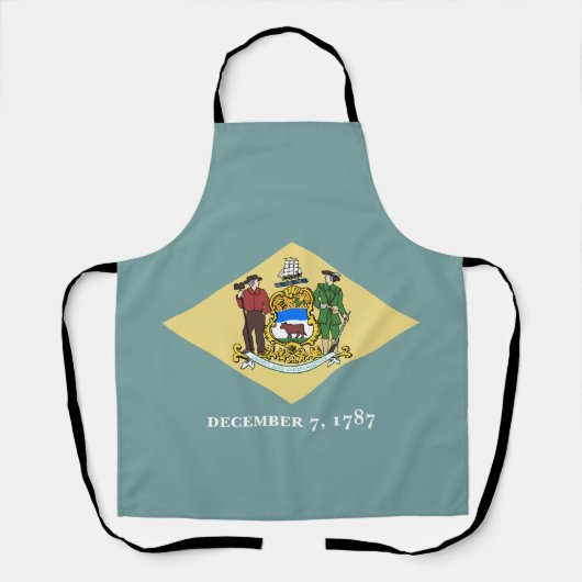 Tablier Drapeau de l'État du Delaware (Recto)