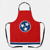 Tablier Drapeau de l'État du Tennessee (Recto)