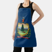 Tablier Drapeau de l'État du Vermont (Insitu)