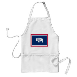 Tablier Drapeau de l'État du Wyoming