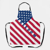 Tablier Drapeau de liberté (Recto)