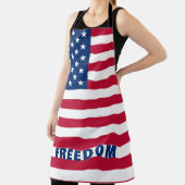 Tablier Drapeau de liberté - horizontal (Insitu)