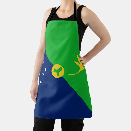 Tablier Drapeau de l'île Christmas (Insitu)