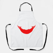 Tablier Drapeau de l'île de Pâques (Recto)