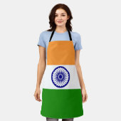 Tablier Drapeau de l'Inde (Porté)