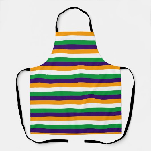 Tablier Drapeau de l'Inde rayures symbole du pays lignes m (Recto)