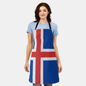 Tablier Drapeau de l'Islande (Porté)