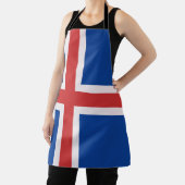 Tablier Drapeau de l'Islande (Insitu)