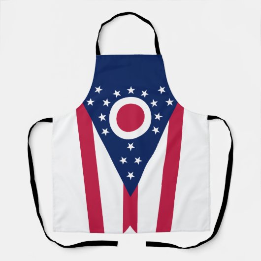 Tablier Drapeau de l'Ohio (Recto)
