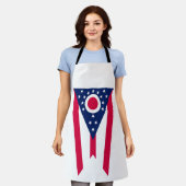 Tablier Drapeau de l'Ohio : la bannière Buckeye State (Porté)
