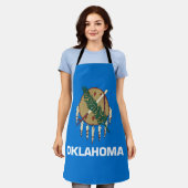 Tablier Drapeau de l'Oklahoma (Porté)