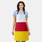 Tablier Drapeau de l'Ossétie du Nord (Porté)