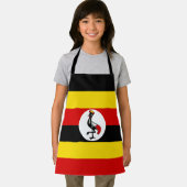 Tablier Drapeau de l'Ouganda (Insitu)