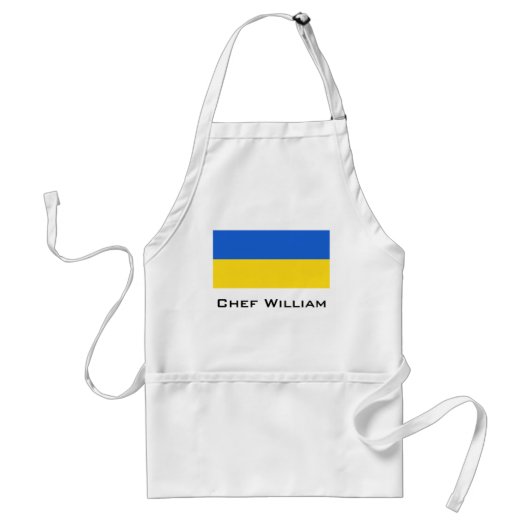 Tablier Drapeau de l'Ukraine (Devant)