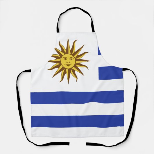 Tablier drapeau de l'Uruguay (Recto)