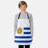 Tablier Drapeau de l'Uruguay (Porté)