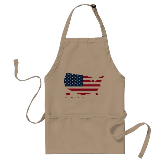 Tablier Drapeau de l'Usa (Devant)
