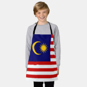 Tablier Drapeau de Malaisie (Porté)