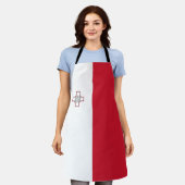 Tablier Drapeau de Malte (Porté)